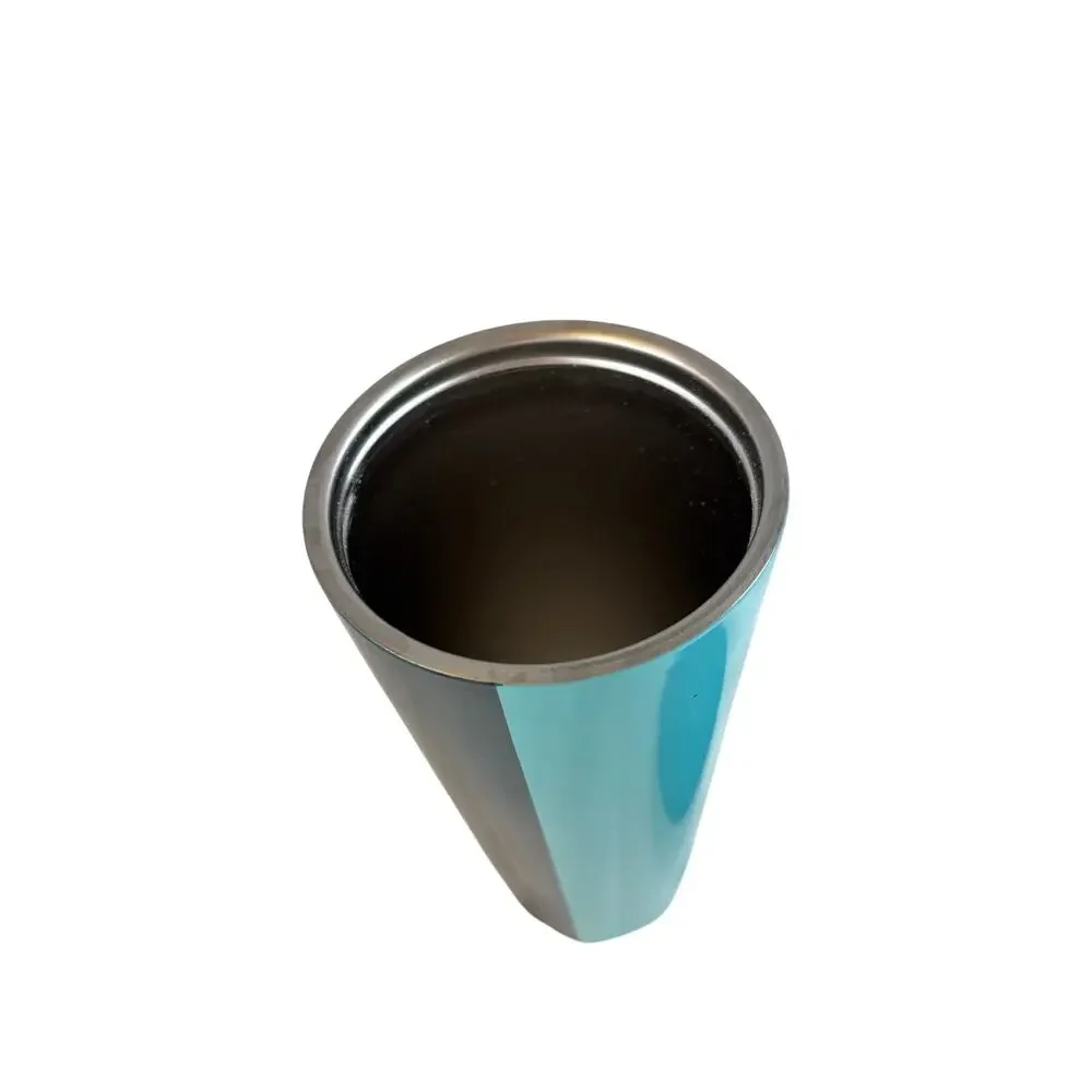 Starbucks 2023‎ Blue Teal Two Tone 24oz Stainless Steel Tumbler Hot Cold Cup